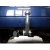S057C GALIA Полностью оцинкованный фаркоп на Suzuki Liana хетчбек 2WD/4WD 2001-2007. Тип шара: C (горизонтальный съемный). Без выреза бампера. Нагрузки: 1300/75 кг, масса фаркопа 17,36 кг