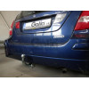 S057C GALIA Полностью оцинкованный фаркоп на Suzuki Liana хетчбек 2WD/4WD 2001-2007. Тип шара: C (горизонтальный съемный). Без выреза бампера. Нагрузки: 1300/75 кг, масса фаркопа 17,36 кг