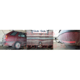 S083A GALIA Полностью оцинкованный фаркоп на Skoda Felicia универсал/фургон 1996-2002. Тип шара: A. Установка без снятия и выреза бампера. Нагрузки: 1000/50 кг, 