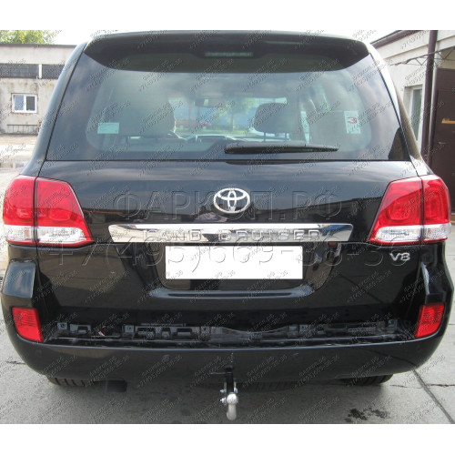 T-170 STEINHOF Фаркоп на Toyota Land Cruiser 200 2008-2021, Lexus LX 2008-2021. Требуется подрезка бампера. Тип шара: A. Нагрузки: 3500/140 кг, масса фаркопа 9,9 кг (без электрики в комплекте)