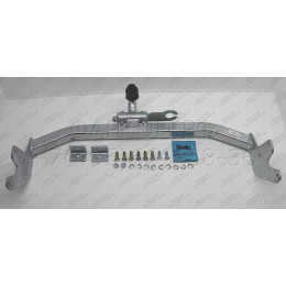 T026A GALIA Полностью оцинкованный фаркоп на Toyota Hiace, Granvia 1996-2005. Тип шара: F. Установка без снятия и выреза бампера. Нагрузки: 2000/75 кг, масса фаркопа