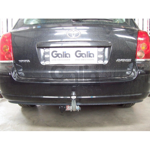 T055A GALIA Полностью оцинкованный фаркоп на Toyota Avensis универсал 2003-2009. Тип шара: A. Без выреза бампера. Нагрузки: 1500/75 кг, масса фаркопа 18,01 кг