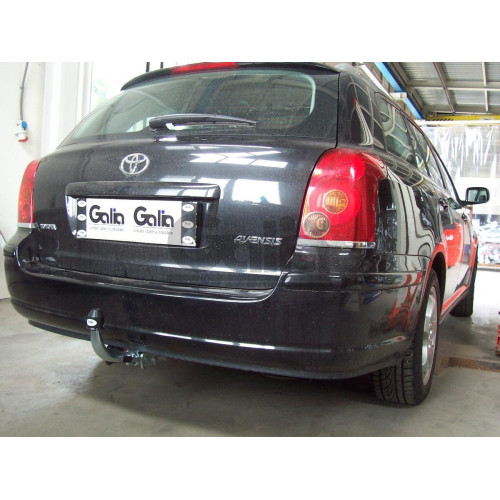 T055A GALIA Полностью оцинкованный фаркоп на Toyota Avensis универсал 2003-2009. Тип шара: A. Без выреза бампера. Нагрузки: 1500/75 кг, масса фаркопа 18,01 кг