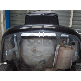 T055A GALIA Полностью оцинкованный фаркоп на Toyota Avensis универсал 2003-2009. Тип шара: A. Без выреза бампера. Нагрузки: 1500/75 кг, масса фаркопа 18,01 кг