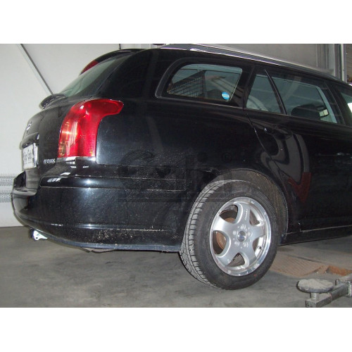 T055A GALIA Полностью оцинкованный фаркоп на Toyota Avensis универсал 2003-2009. Тип шара: A. Без выреза бампера. Нагрузки: 1500/75 кг, масса фаркопа 18,01 кг