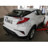 T073A GALIA Полностью оцинкованный фаркоп на Toyota C-HR 2018-2023, 2023-, Toyota Corolla хетчбек 2019-. Тип шара: A. Установка без выреза бампера. Нагрузки: 1600/80 кг, масса фаркопа 14,02 кг