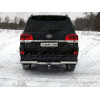 TCU00047 ТСС Фаркоп на Toyota Land Cruiser 200 Executive/Executive Lounge 2016-2021, Toyota Land Cruiser 200 TRD 2019-2021 с накладкой с надписью Land Cruiser без подрезки бампера. Тип шара: E (шаровый узел под американский квадрат). Нагрузки: 1500/100 кг