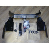 TCU00084 ТСС Фаркоп на Lexus GX460 2009-2019 с накладкой с надписью Lexus без подрезки бампера. Тип шара: E (шаровый узел под американский квадрат). Нагрузки: 1800/120 кг