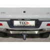 TCU00309 ТСС Фаркоп на JAC T6 2021-, JAC T8 Pro 2023- без подрезки бампера. Тип шара: E (шаровый узел под американский квадрат). Нагрузки: 2500/100 кг