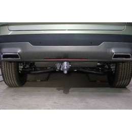 TCU00383 ТСС Фаркоп на Jaecoo J7 1.6T 2WD 2023-. Тип шара: E (шаровый узел под американский квадрат). Нагрузки: 750/50 кг