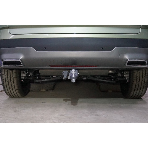 TCU00383 ТСС Фаркоп на Jaecoo J7 1.6T 2WD 2023-. Тип шара: E (шаровый узел под американский квадрат). Нагрузки: 750/50 кг