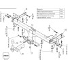 TCU00419 ТСС Фаркоп на Jaecoo J8 2024-. Тип шара: E (шаровый узел под американский квадрат). Нагрузки: 1000/75 кг