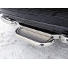 TCU00045 ТСС Фаркоп на Toyota Land Cruiser 200 Executive/Executive Lounge 2016-2021 с накладкой с надписью Executive без подрезки бампера. Тип шара: E (шаровый узел под американский квадрат). Нагрузки: 1500/100 кг