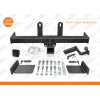 TY 14 AVTOS Фаркоп на Toyota Land Cruiser 105 1998-2007 без выреза в бампере. Тип шара: E. Нагрузки: 1500/75 кг, масса фаркопа 18 кг (без электрики в комплекте)
