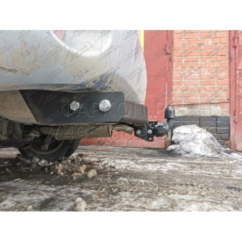 H.T77.A HALTY Фаркоп на Toyota Voxy 2WD/4WD 2007-2014, Toyota Noah 2WD/4WD 2007-2014, кроме авто с обвесом без подрезки бампера. Тип шара: A. Нагрузки: 750/75 кг, масса фаркопа 20,1 кг