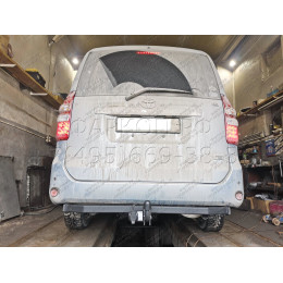 H.T77.A HALTY Фаркоп на Toyota Voxy 2WD/4WD 2007-2014, Toyota Noah 2WD/4WD 2007-2014, кроме авто с обвесом без подрезки бампера. Тип шара: A. Нагрузки: 750/75 кг, масса фаркопа 20,1 