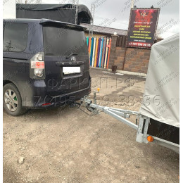 H.T77.A HALTY Фаркоп на Toyota Voxy 2WD/4WD 2007-2014, Toyota Noah 2WD/4WD 2007-2014, кроме авто с обвесом без подрезки бампера. Тип шара: A. Нагрузки: 750/75 кг, масса фаркопа 20,1 