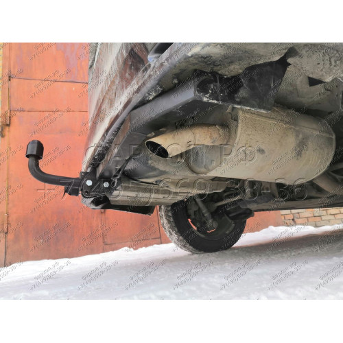 H.T77.A HALTY Фаркоп на Toyota Voxy 2WD/4WD 2007-2014, Toyota Noah 2WD/4WD 2007-2014, кроме авто с обвесом без подрезки бампера. Тип шара: A. Нагрузки: 750/75 кг, масса фаркопа 20,1 кг