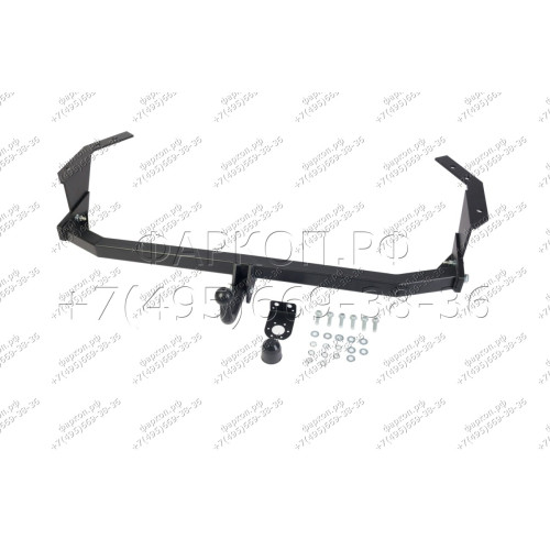 H.T77.A HALTY Фаркоп на Toyota Voxy 2WD/4WD 2007-2014, Toyota Noah 2WD/4WD 2007-2014, кроме авто с обвесом без подрезки бампера. Тип шара: A. Нагрузки: 750/75 кг, масса фаркопа 20,1 кг