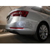 V081V GALIA Полностью оцинкованный фаркоп на Volkswagen Passat B8 седан/универсал 08/2014-2023, в т.ч. Alltrack B8 2015-2023, Skoda Superb 3 седан/универсал 03/2015-2024. Подрозетник убирается за бампер. Тип шара: AV (вертикальное быстросъемное крепление 