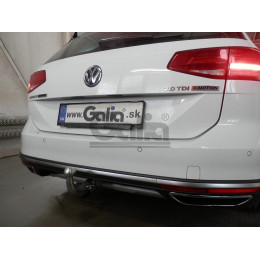 V081V GALIA Полностью оцинкованный фаркоп на Volkswagen Passat B8 седан/универсал 08/2014-2023, в т.ч. Alltrack B8 2015-2023, Skoda Superb 3 седан/универсал 03/2015-2024. Подрозетник 