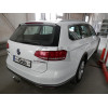 V081V GALIA Полностью оцинкованный фаркоп на Volkswagen Passat B8 седан/универсал 08/2014-2023, в т.ч. Alltrack B8 2015-2023, Skoda Superb 3 седан/универсал 03/2015-2024. Подрозетник убирается за бампер. Тип шара: AV (вертикальное быстросъемное крепление 