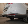 V081V GALIA Полностью оцинкованный фаркоп на Volkswagen Passat B8 седан/универсал 08/2014-2023, в т.ч. Alltrack B8 2015-2023, Skoda Superb 3 седан/универсал 03/2015-2024. Подрозетник убирается за бампер. Тип шара: AV (вертикальное быстросъемное крепление 