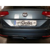 V081V GALIA Полностью оцинкованный фаркоп на Volkswagen Passat B8 седан/универсал 08/2014-2023, в т.ч. Alltrack B8 2015-2023, Skoda Superb 3 седан/универсал 03/2015-2024. Подрозетник убирается за бампер. Тип шара: AV (вертикальное быстросъемное крепление 