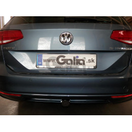 V081V GALIA Полностью оцинкованный фаркоп на Volkswagen Passat B8 седан/универсал 08/2014-2023, в т.ч. Alltrack B8 2015-2023, Skoda Superb 3 седан/универсал 03/2015-2024. Подрозетник 
