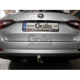 V081V GALIA Полностью оцинкованный фаркоп на Volkswagen Passat B8 седан/универсал 08/2014-2023, в т.ч. Alltrack B8 2015-2023, Skoda Superb 3 седан/универсал 03/2015-2024. Подрозетник 