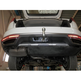 V081V GALIA Полностью оцинкованный фаркоп на Volkswagen Passat B8 седан/универсал 08/2014-2023, в т.ч. Alltrack B8 2015-2023, Skoda Superb 3 седан/универсал 03/2015-2024. Подрозетник 