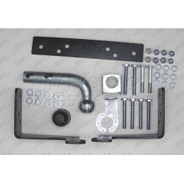 91407-A MOTODOR Фаркоп с оцинкованным шаром на Nissan Pathfinder R51 2005-2014. Необходима подрезка бампера. Тип шара: A. Нагрузки: 1500/75 кг, масса фаркопа 8 кг (без э