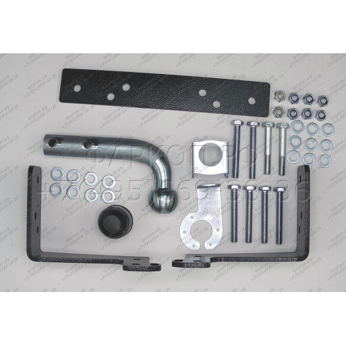 91407-A MOTODOR Фаркоп с оцинкованным шаром на Nissan Pathfinder R51 2005-2014. Необходима подрезка бампера. Тип шара: A. Нагрузки: 1500/75 кг, масса фаркопа 8 кг (без электрики в комплекте)