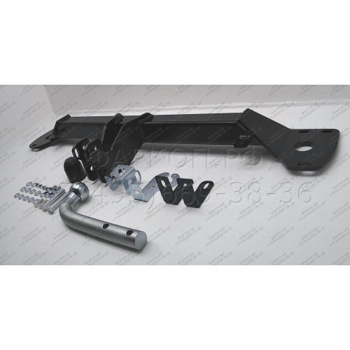 94203-A MOTODOR Фаркоп с оцинкованным шаром на Geely Tugella 2020-2024, KnewStar 001 2024-. Необходима подрезка бампера. Тип шара: A. Нагрузки 1500/75 кг, масса фаркопа 14,1 кг (без электрики в комплекте)