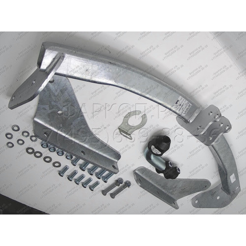 J009A GALIA Полностью оцинкованный фаркоп на Jeep Cherokee 2007-2013, Dodge Nitro 2007-2012. Тип шара: A. Установка без снятия и выреза бампера. Нагрузки: 3500/150 кг, масса фаркопа 19,22 кг