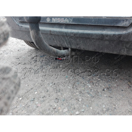4362-A ORIS Фаркоп на Nissan Tiida хетчбек/седан 2007-2014. Необходима подрезка бампера. Тип шара: A. Нагрузки: 1100/50 кг, масса фаркопа 17,5 кг (без электрики в комплекте)