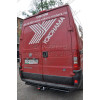 2627-A ORIS Фаркоп на FIAT Ducato фургон Sollers 2006- без выреза в бампере. Тип шара: A. Нагрузки: 1500/75 кг, масса фаркопа 22 кг (без электрики в комплекте)