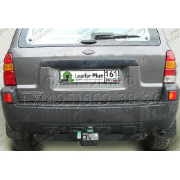 F114-F Лидер-плюс ТСУ для Ford Maverick 2004-2007, Ford Escape 2004-2007 без выреза бампера. Нагрузки: 2000/100 кг, масса фаркопа 20,2 кг (без электрики в комплекте)