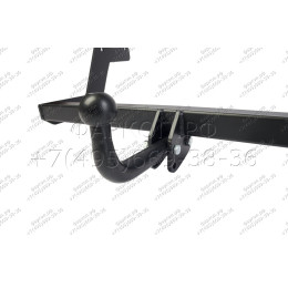 H.N33.A HALTY Фаркоп на Nissan Vanette 1999-2017, Mazda Bongo SK 1999-2020 (кроме Spark, кроме сдвоенных колес) без подрезки бампера. Тип шара: A. Нагрузки: 750/75 кг, масса фарк