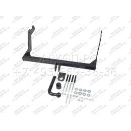 H.N33.A HALTY Фаркоп на Nissan Vanette 1999-2017, Mazda Bongo SK 1999-2020 (кроме Spark, кроме сдвоенных колес) без подрезки бампера. Тип шара: A. Нагрузки: 750/75 кг, масса фарк