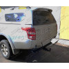 MI 18 AVTOS Фаркоп на Mitsubishi L200 2006-2015 без подрезки бампера. Тип шара: A. Нагрузки: 2500/120 кг, масса фаркопа 34 кг (без электрики в комплекте)