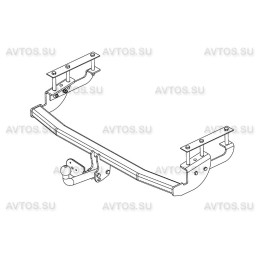 SZ 11 AVTOS Фаркоп на Suzuki SX4 хетчбек 5 дверей 2006-2013. Необходима подрезка бампера. Тип шара: A. Нагрузки: 1000/75 кг, масса фаркопа 17 кг (без электрики в к