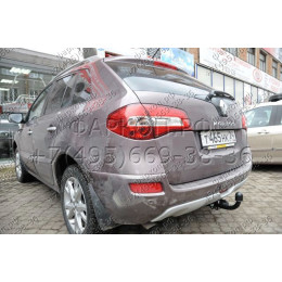 1421-A ORIS Фаркоп на Renault Koleos 2008-2016. Необходима подрезка бампера. Тип шара: A. Нагрузки: 1500/50 кг, масса фаркопа 17,5 кг (без электрики в комплекте)