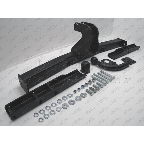 2137-A ORIS Фаркоп на Skoda Superb I седан 2002-2008, Volkswagen Passat седан (кроме 4WD) 2000-2005, Volkswagen Passat универсал (кроме 4WD) 1997-2005. Необходима подрезка бампера. Тип шара: A. Нагрузки: 1500/75 кг, масса фаркопа 19,6 кг (без электрики в 