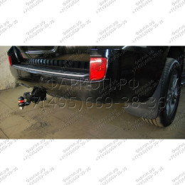 3010-E ORIS Фаркоп на Toyota Land Cruiser 200 2014-2021, Lexus LX 2007-2021. Необходима подрезка бампера. Тип шара: E. Нагрузки: 2500/100 кг, масса фаркопа 15,5 кг (без электрики 