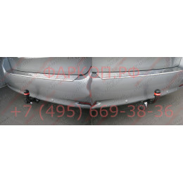 3069-A ORIS Фаркоп на Toyota Verso универсал 2009-2018 без выреза в бампере. Тип шара: A. Нагрузки: 1200/50 кг, масса фаркопа 17,1 кг (без электрики в комплекте)