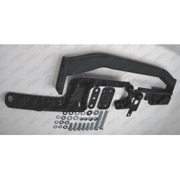 3088-F ORIS Фаркоп на Toyota Highlander 2014-2020. Необходима подрезка бампера. Тип шара: F. Нагрузки: 2000/120 кг, масса фаркопа 23,2 кг (без электрики в комплекте)