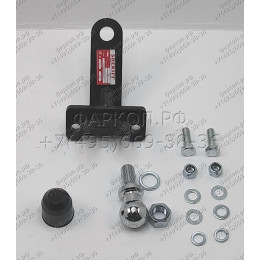 3338 SHERIFF Фаркоп на Land Rover Discovery III, IV 2006-2017, Range Rover Sport 2005-2013. Крепление шара на 2 болтах. Нагрузки: 1500/75 кг, масса фаркопа 2,8 кг (без электрики в комп