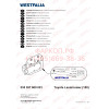 335397600001 WESTFALIA Фаркоп усиленный на Toyota Land Cruiser Prado 150 2009-2023 фланцевое крепление шара. Без шара, дополнительно закажите шар. Видимый вырез бампера. Нагрузки 3500/130 кг, масса фаркопа 16 кг
