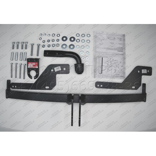 3655.12 SHERIFF Фаркоп на Renault Duster 2010-2015, 2015-2021, 2021-2022, Renault Kaptur 2016-2022, Nissan Terrano 2014-2022. Необходима подрезка бампера. Тип шара: A. Нагрузки: 1100/50 кг, масса фаркопа 13,57 кг (без электрики в комплекте)